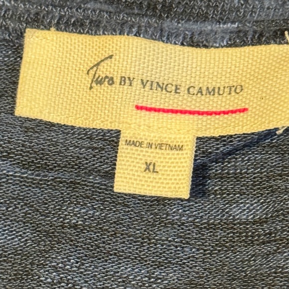 Two by Vince Camuto Heathered Blue/Gray Sweatshirt - Picture 7 of 10